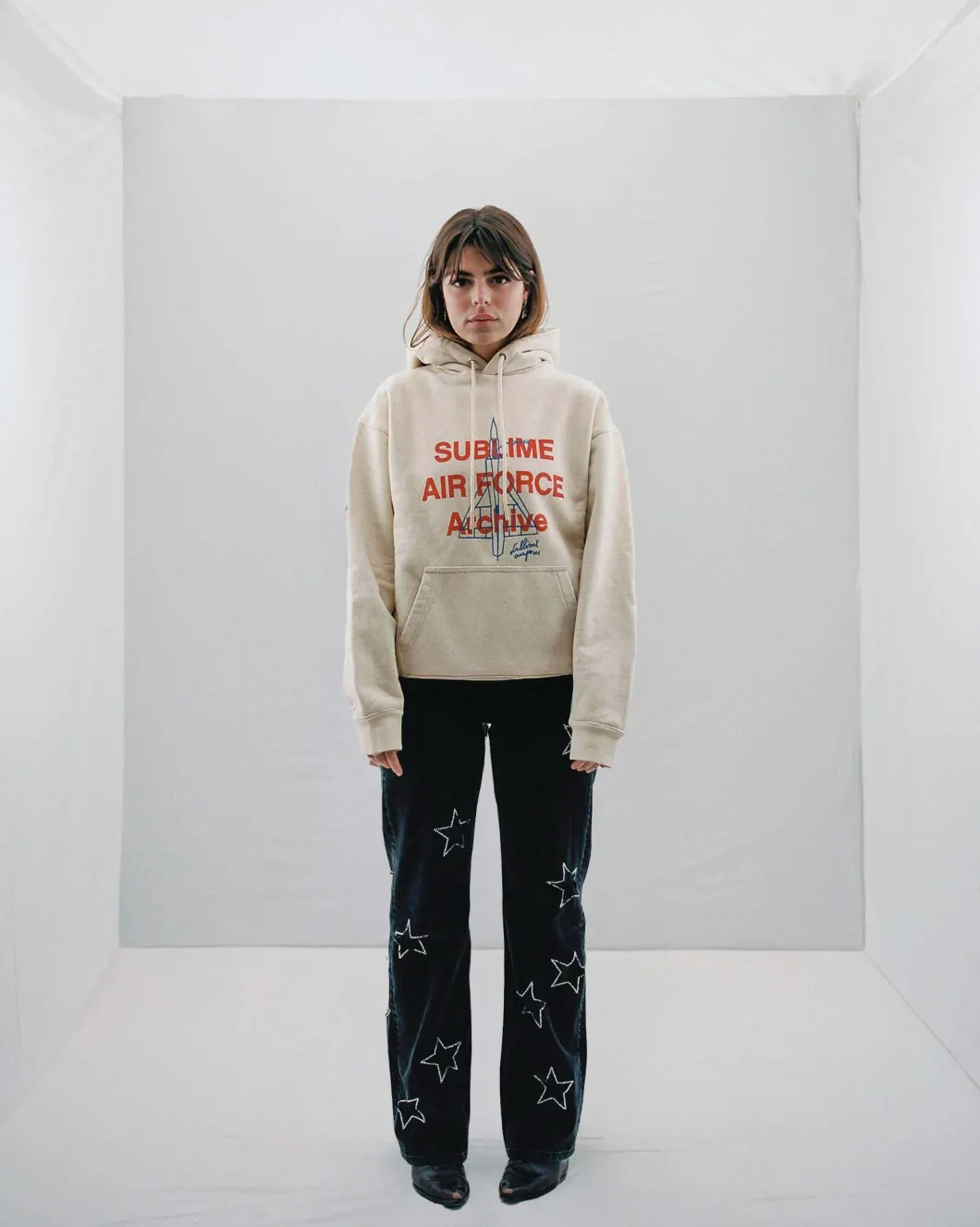 Sublime Air Force Archive Hoodie>Woman Sweaters