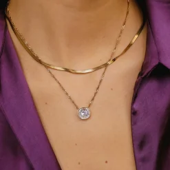 Hey Harper Ashley Necklace><noscript><img width=