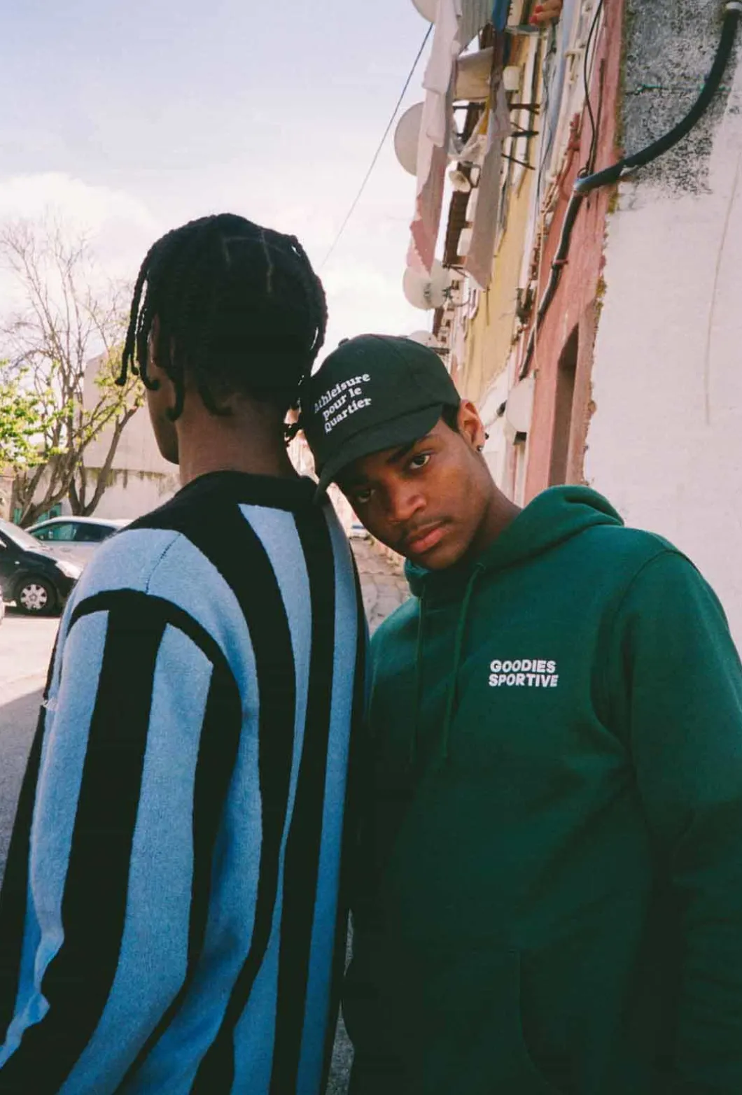 Goodies Sportive Athleisure Hoodie>Man Sweaters