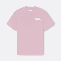 Goodies Sportive Athleisure Pink Tee>Man Shirts & Polos