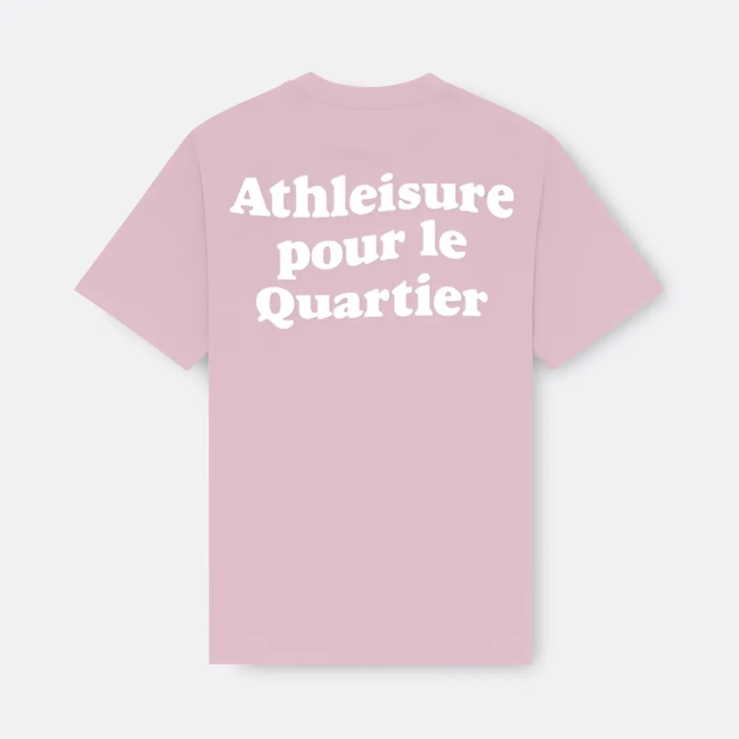 Goodies Sportive Athleisure Pink Tee>Woman Blouses & Shirts