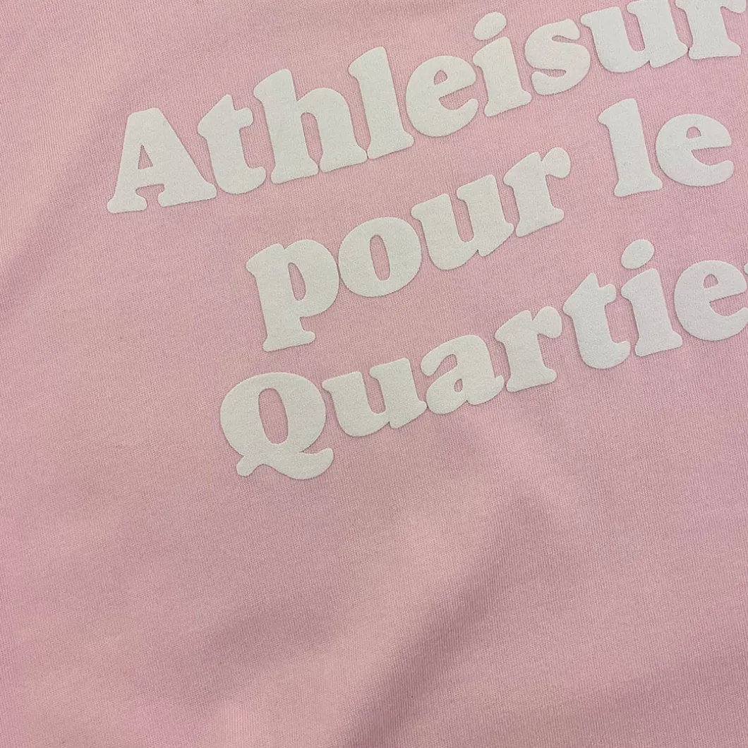 Goodies Sportive Athleisure Pink Tee>Woman Blouses & Shirts