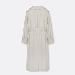 A LINE Belted Trench-Coat>Woman Jackets & Coats
