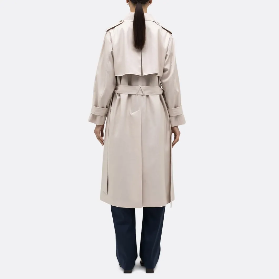 A LINE Belted Trench-Coat>Woman Jackets & Coats
