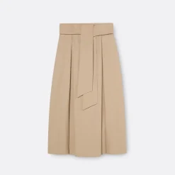 A LINE Belted-Detail Pleated Skirt>Woman Skirts & Shorts