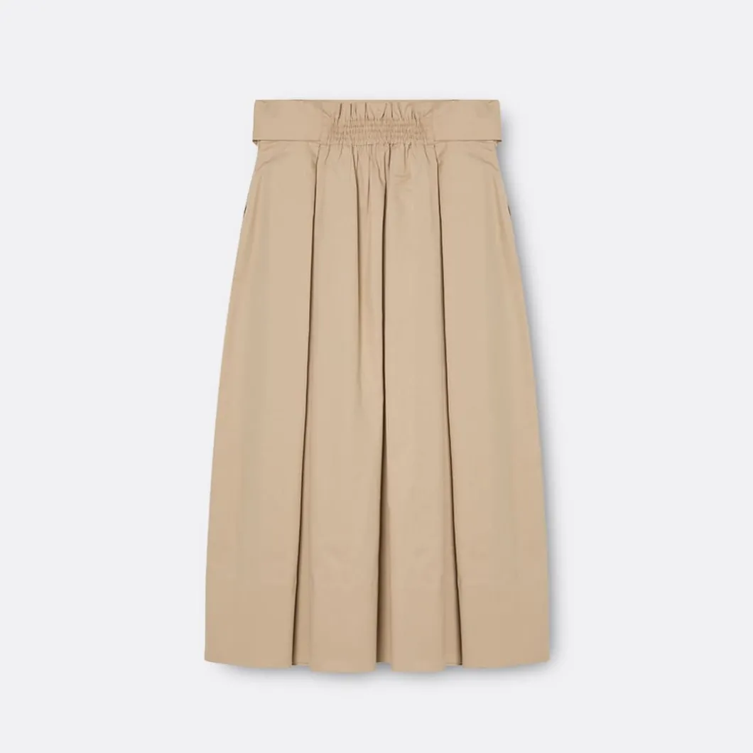 A LINE Belted-Detail Pleated Skirt>Woman Skirts & Shorts