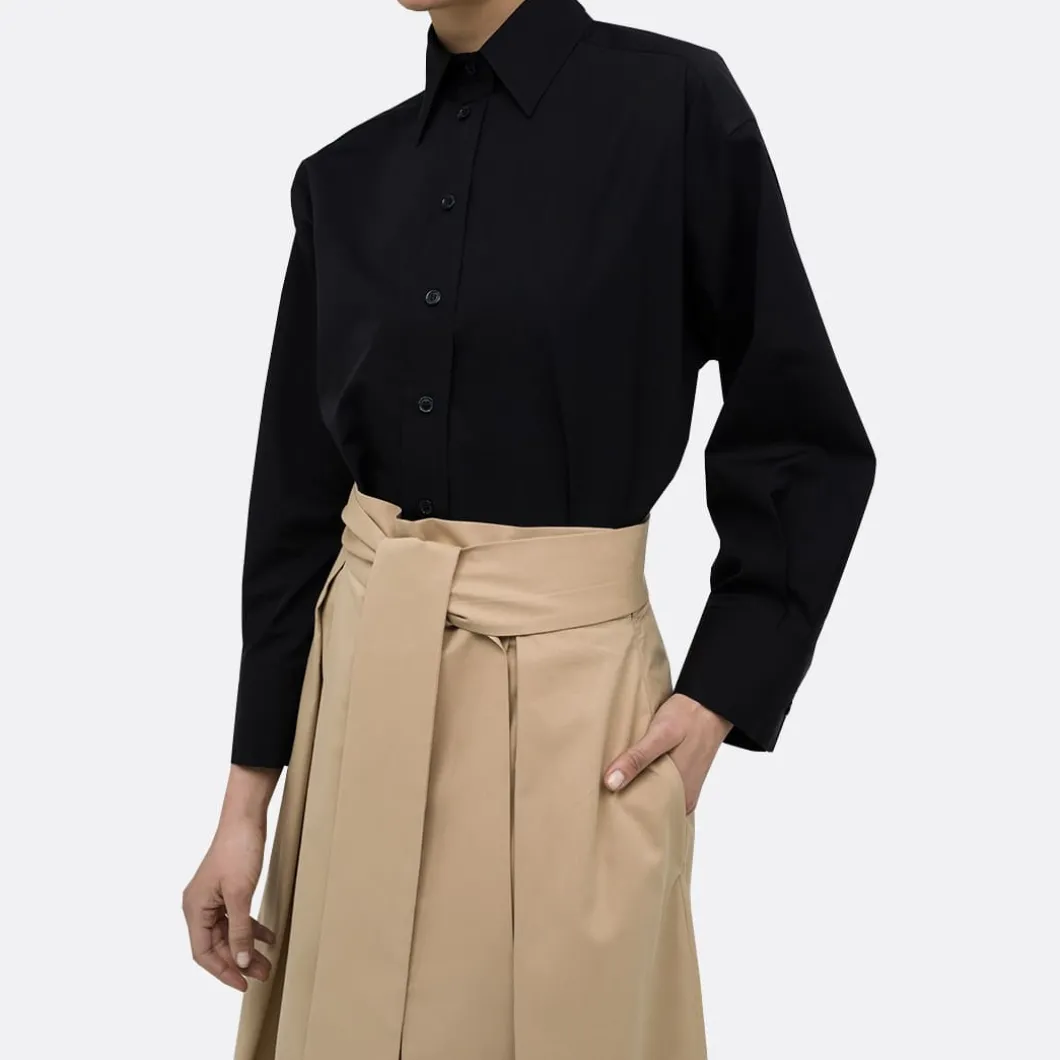 A LINE Belted-Detail Pleated Skirt>Woman Skirts & Shorts