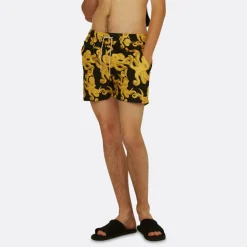 OAS Black Octo Swim Shorts><noscript><img width=