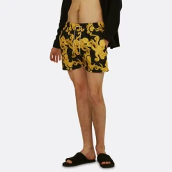 OAS Black Octo Swim Shorts><noscript><img width=