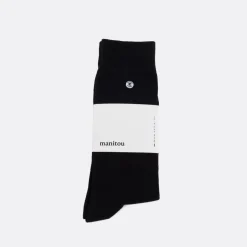 Manitou Amsterdam Black Wolf Socks>Man Socks