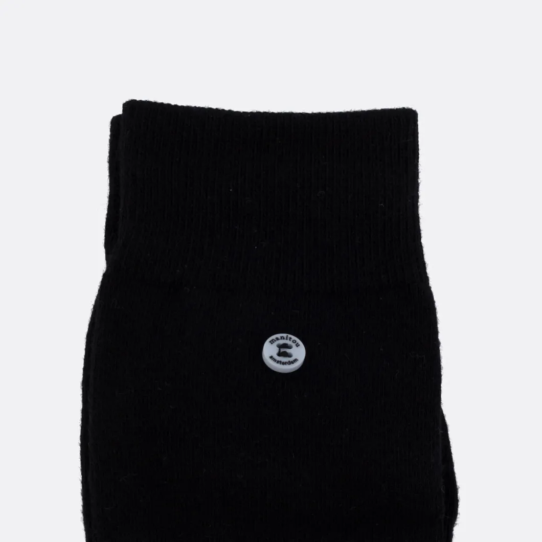 Manitou Amsterdam Black Wolf Socks>Woman Socks