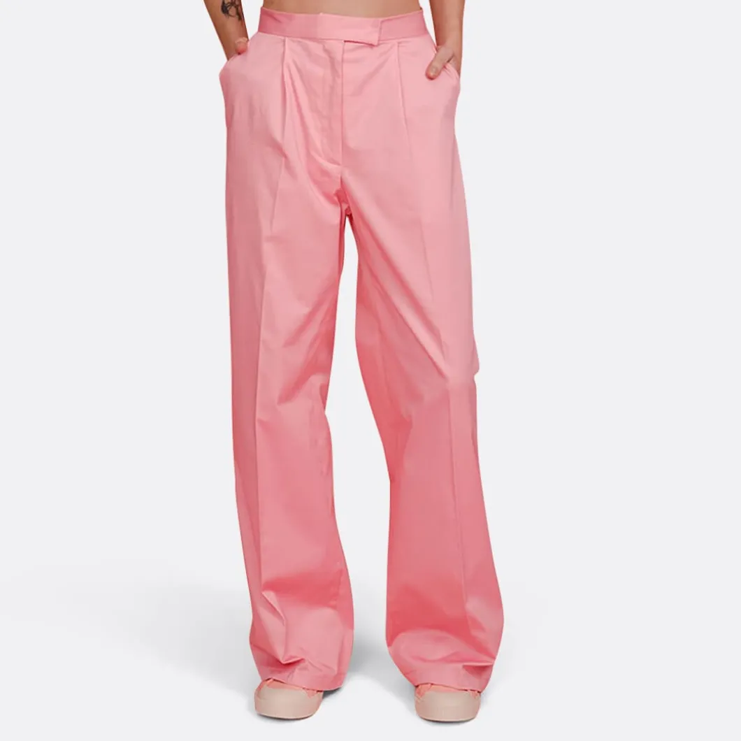 Hyena Blossom Creased Trousers>Woman Trousers