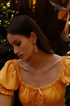 Carolina Curado Bougainvillea Tear Drop>Woman Jewellery & Watches