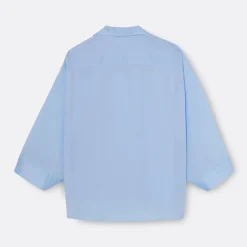 A LINE Boxy Shortsleeve Shirt>Woman Blouses & Shirts