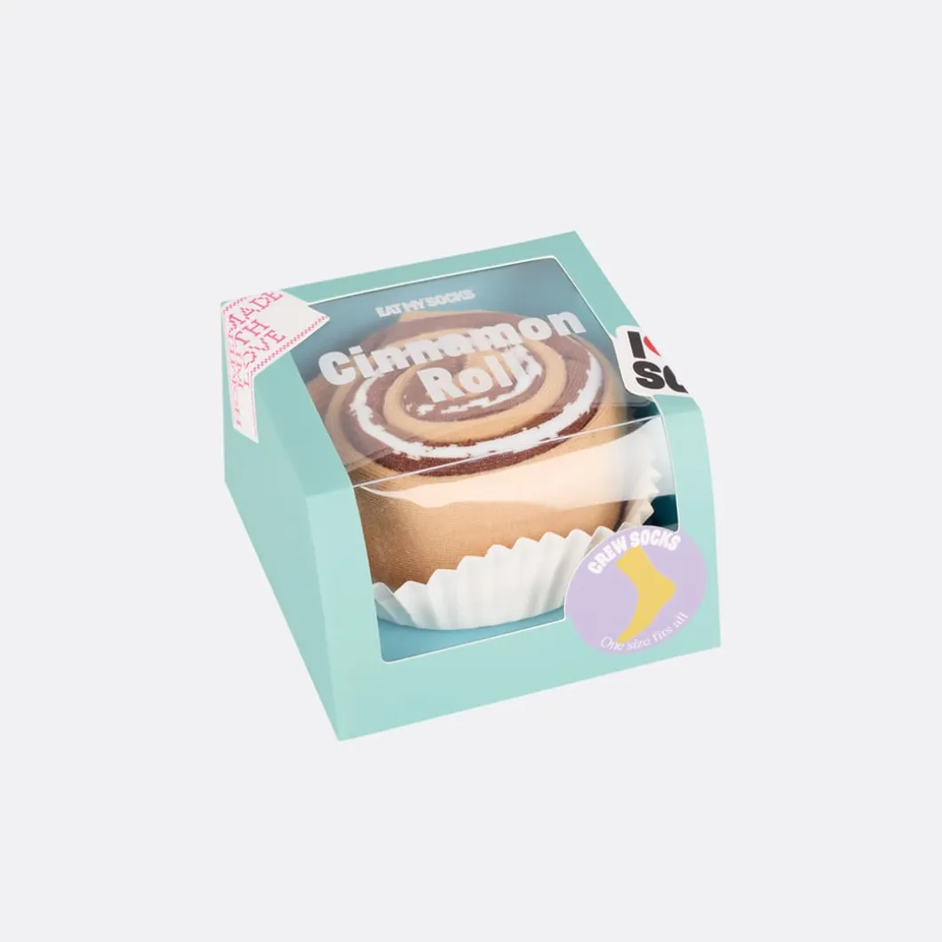 Eat my socks Cinnamon Roll>Woman Socks