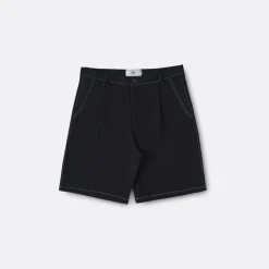 Sanjo Contrast Work Shorts>Woman Skirts & Shorts