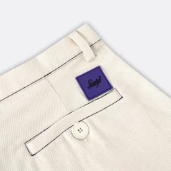 Sanjo Contrast Work Shorts><noscript><img width=