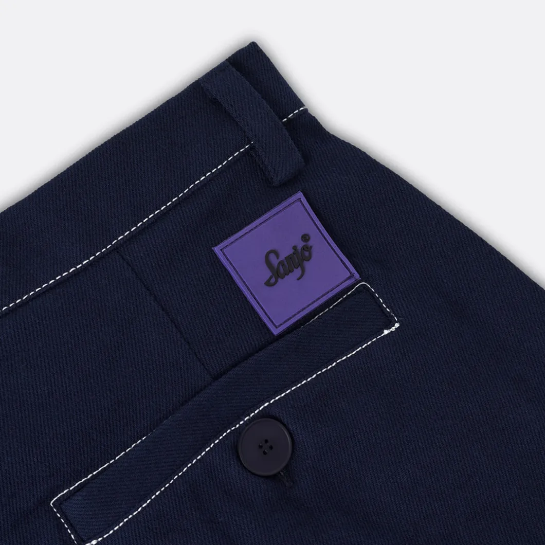 Sanjo Contrast Work Shorts>Man Trousers & Shorts