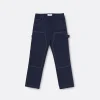 Sanjo Contrast Work Trousers>Woman Trousers