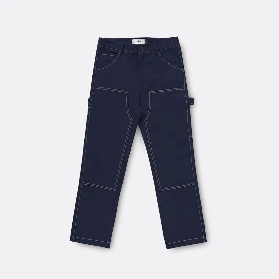 Sanjo Contrast Work Trousers>Man Trousers & Shorts