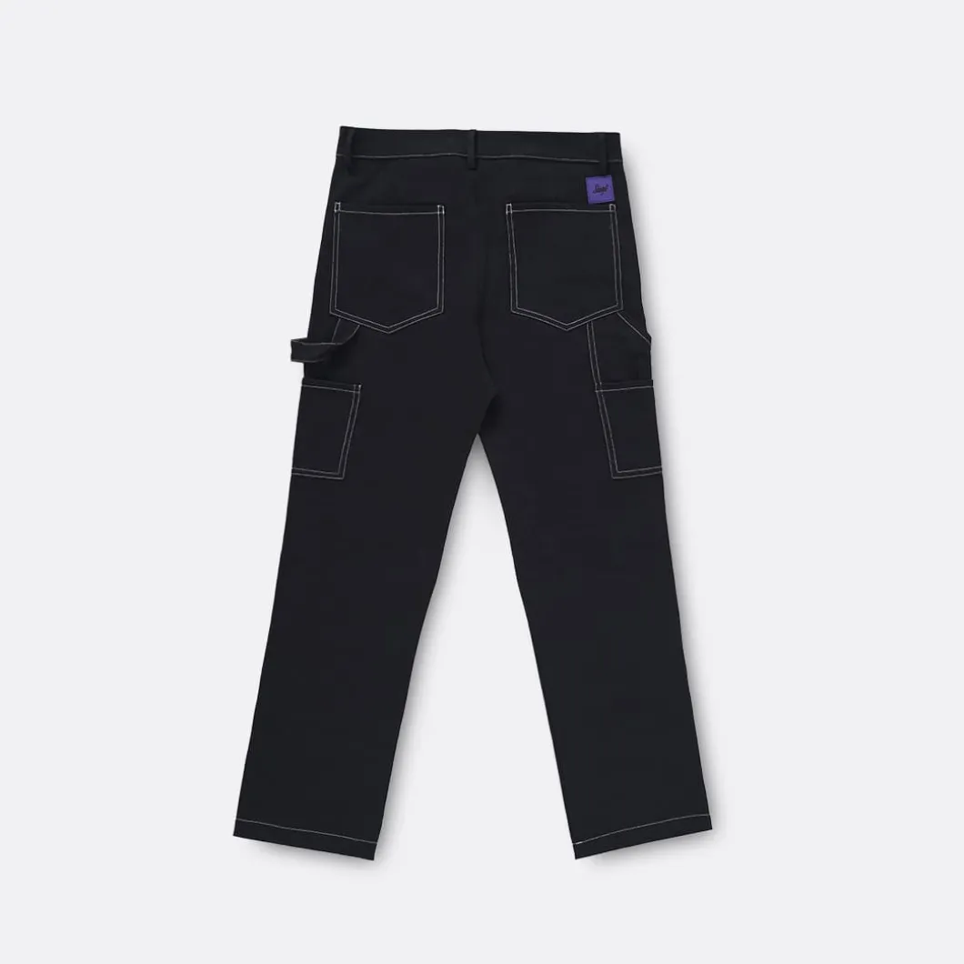 Sanjo Contrast Work Trousers>Woman Trousers