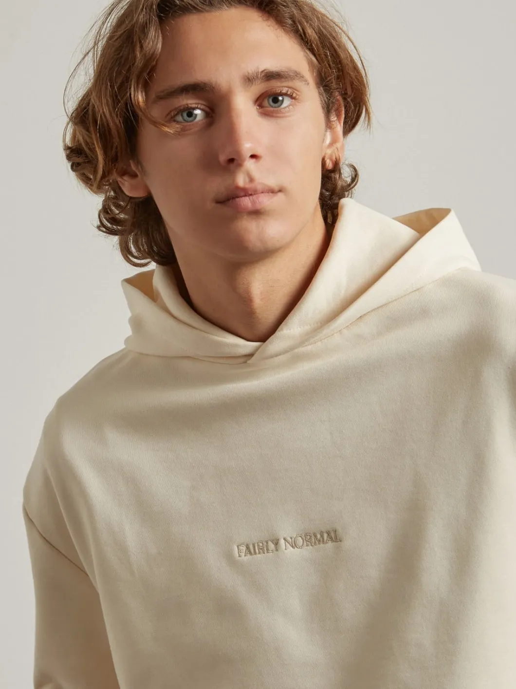 Fairly Normal Core Logo Hoodie>Man Sweaters