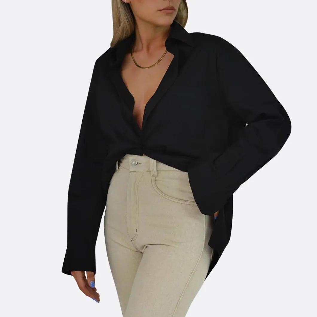 Guaja Dad Shirt>Woman Blouses & Shirts