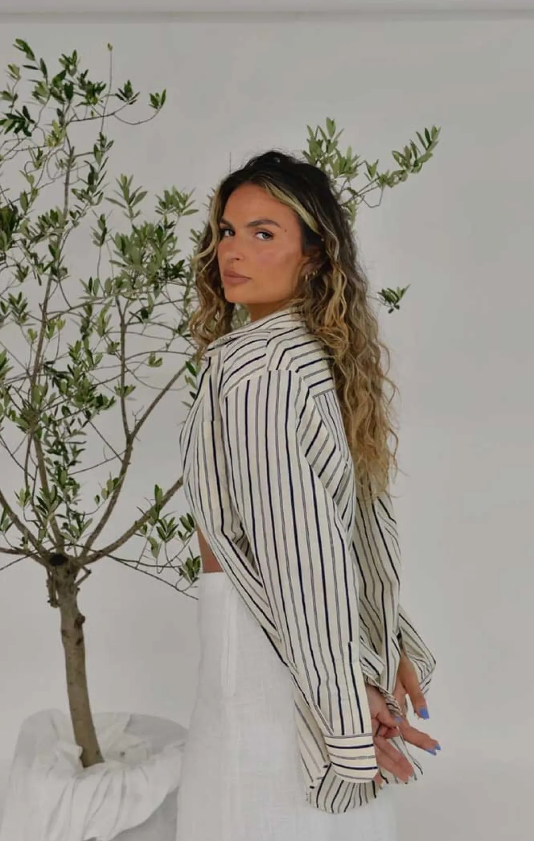 Guaja Dad Shirt With Stripes>Woman Blouses & Shirts