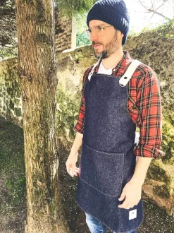 Yako & Co Denim Apron>Man Home Accessories