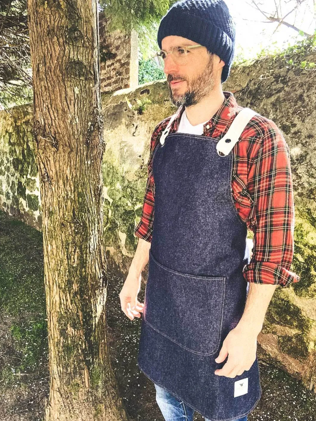 Yako & Co Denim Apron>Man Home Accessories