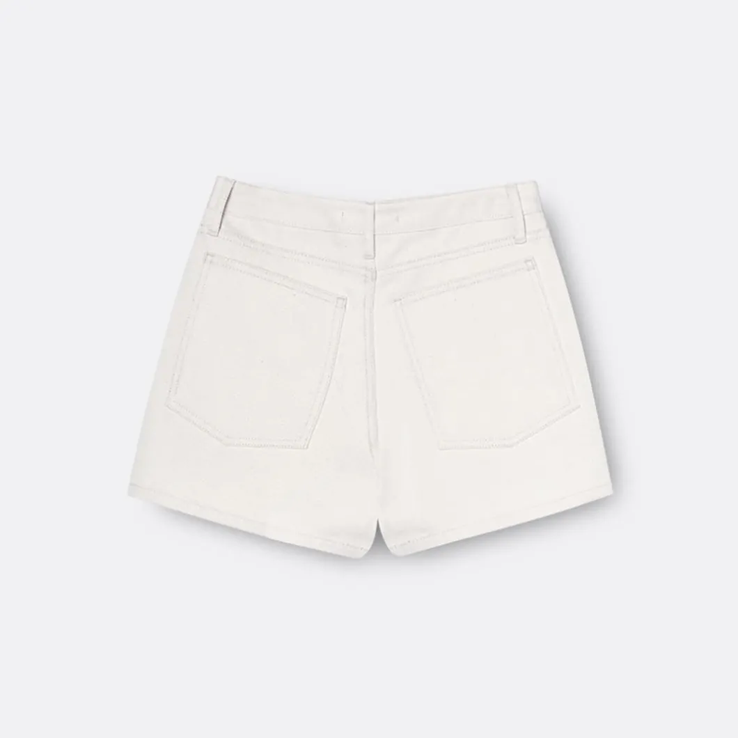 A LINE Denim Shorts>Woman Skirts & Shorts