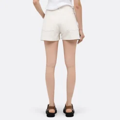 A LINE Denim Shorts><noscript><img width=