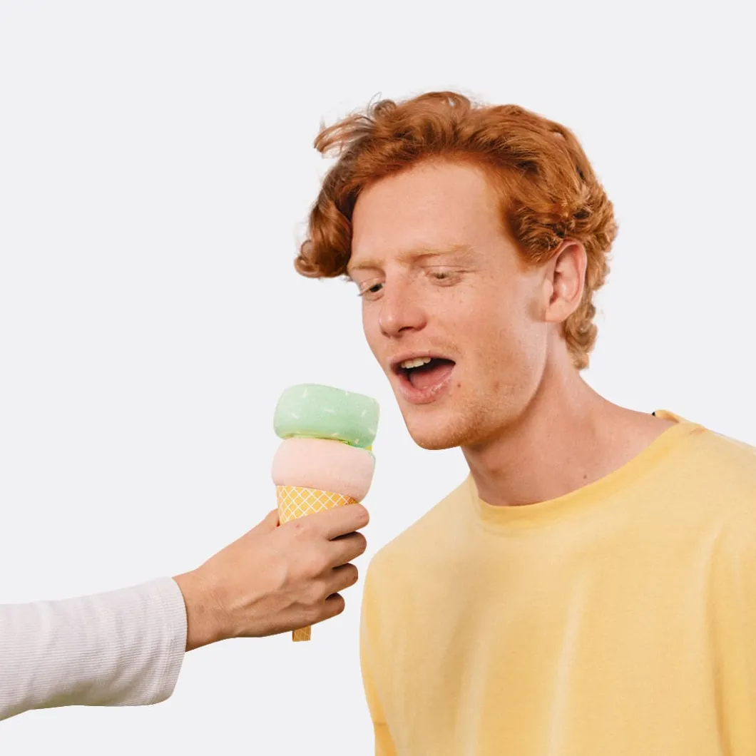 Eat my socks Dolce Gelato - Pink Green>Woman Socks