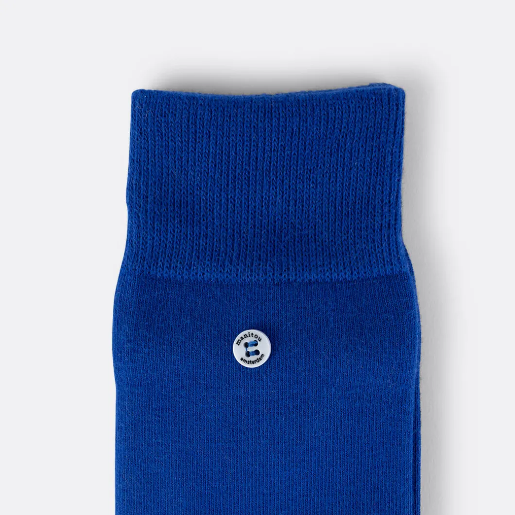 Manitou Amsterdam Electric Blue Socks>Man Socks