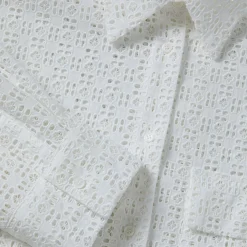 A LINE Embroidery Resortwear Shirtdress><noscript><img width=