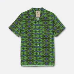 OAS Emerald Bluesshirt>Man Shirts & Polos