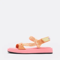 Hoff Festival Pink Sandals>Woman Sandals & Slides
