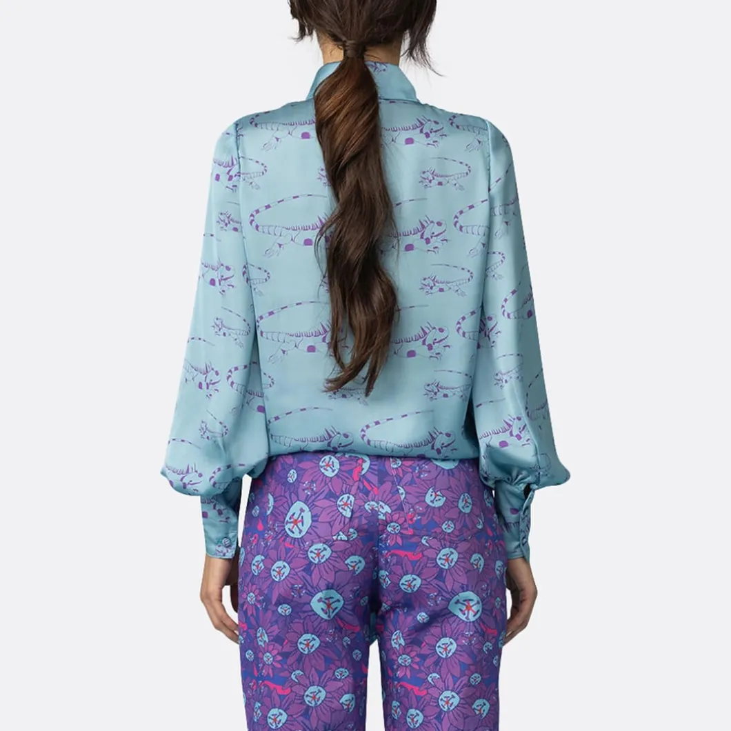 Hyena Fiji Iguana Shirt>Woman Blouses & Shirts