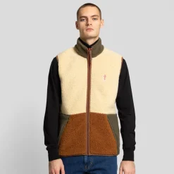 RVLT Fleece Vest>Man Jackets & Coats
