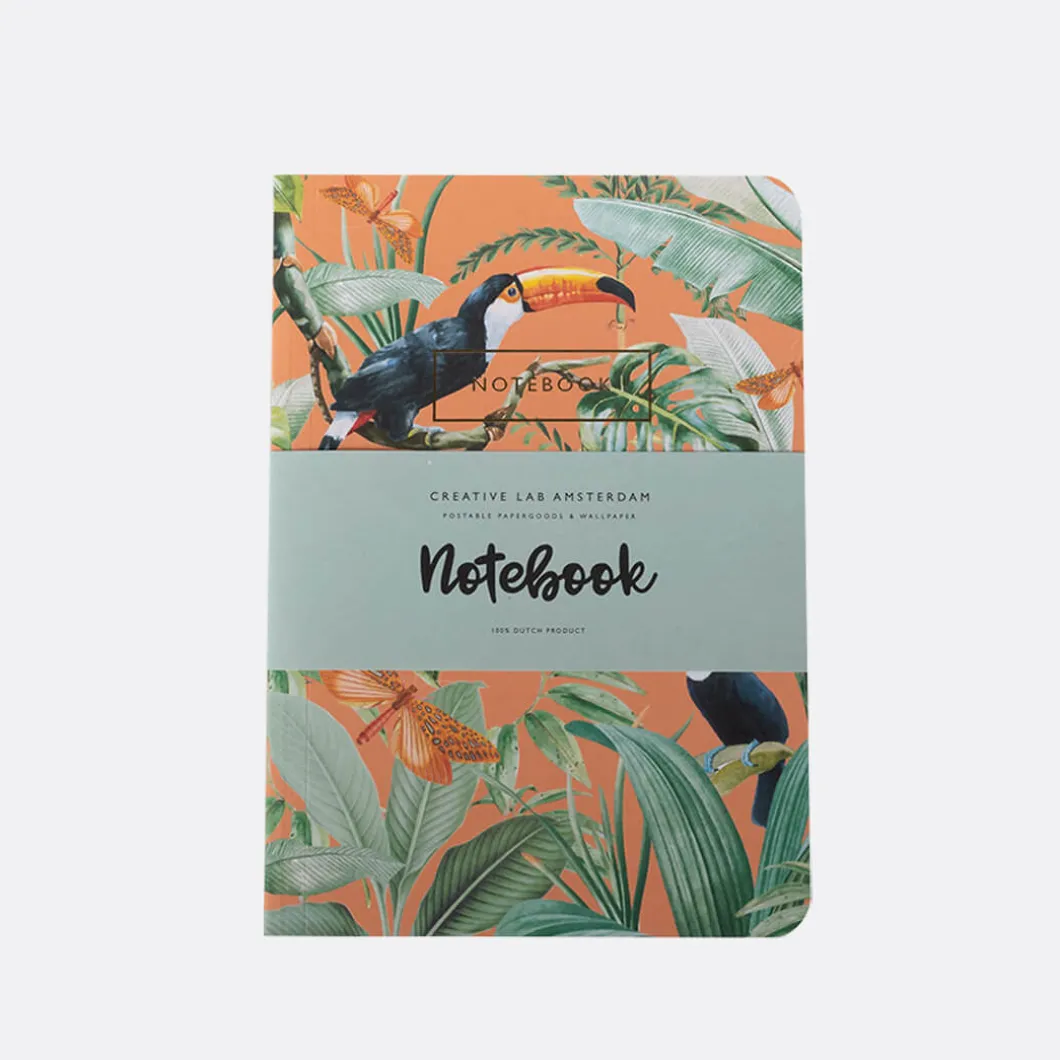 Creative Lab Amsterdam Flirting Toucans Notebook>Man Stationery