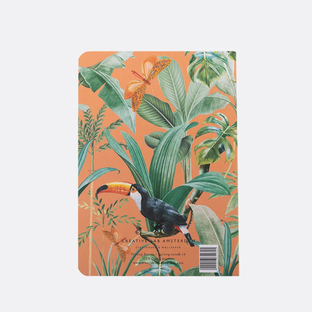 Creative Lab Amsterdam Flirting Toucans Notebook>Man Stationery