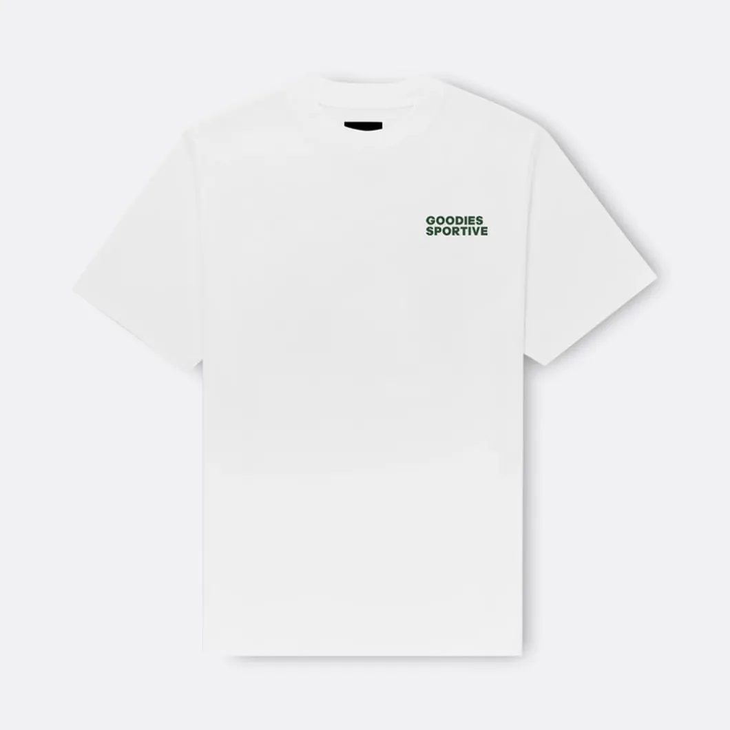 Goodies Sportive Flock Logo Tee>Woman Blouses & Shirts