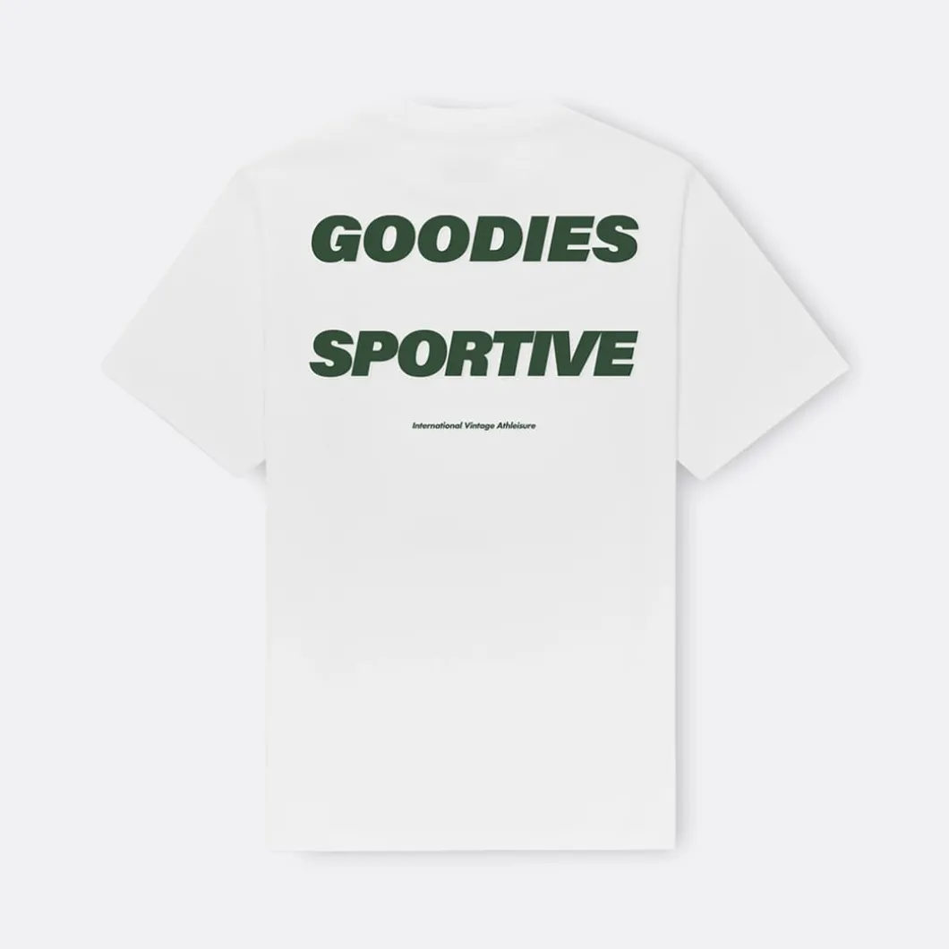 Goodies Sportive Flock Logo Tee>Woman Blouses & Shirts