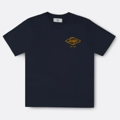 Sanjo Flocked Logo T-Shirt>Woman Tops & T-Shirts