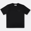 Sanjo Flocked Logo T-Shirt>Woman Tops & T-Shirts