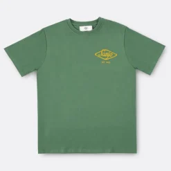 Sanjo Flocked Logo T-Shirt>Man T-Shirts