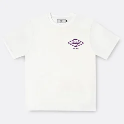 Sanjo Flocked Logo T-Shirt>Man T-Shirts