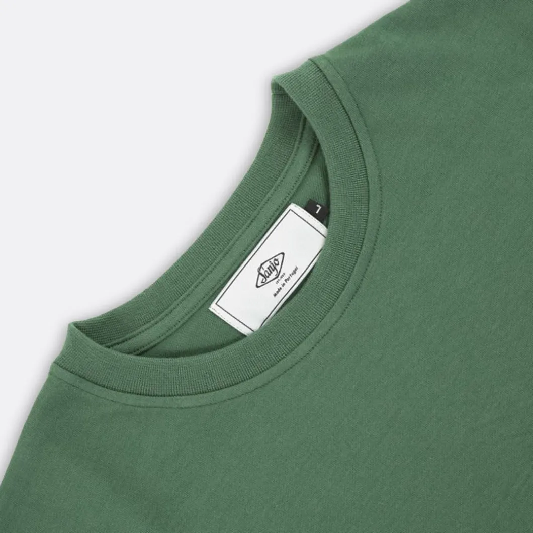Sanjo Flocked Logo T-Shirt>Woman Tops & T-Shirts