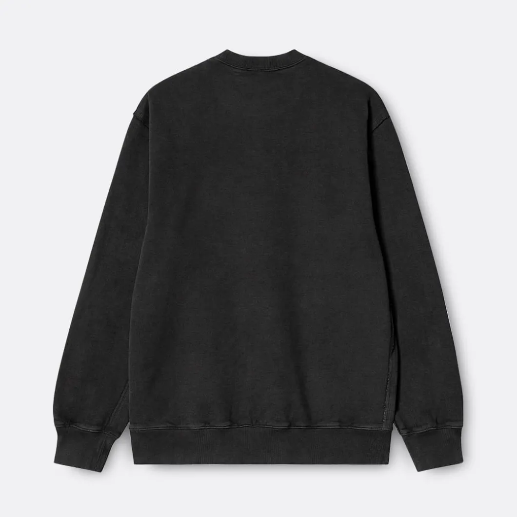 Goodies Sportive Garment Dye Crewneck>Woman Sweaters