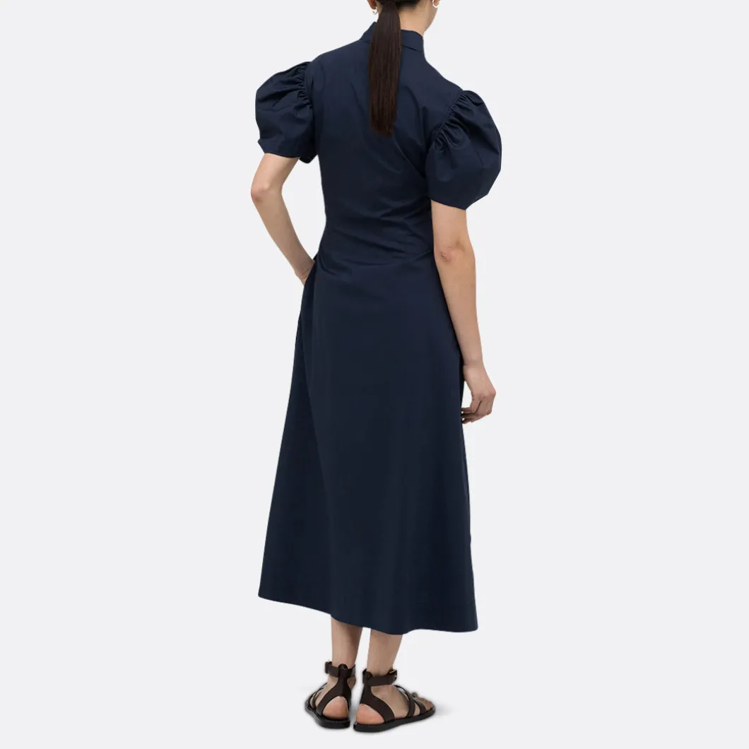 A LINE Gathered Detail Shirtdress>Woman Dresses & Jumpsuits